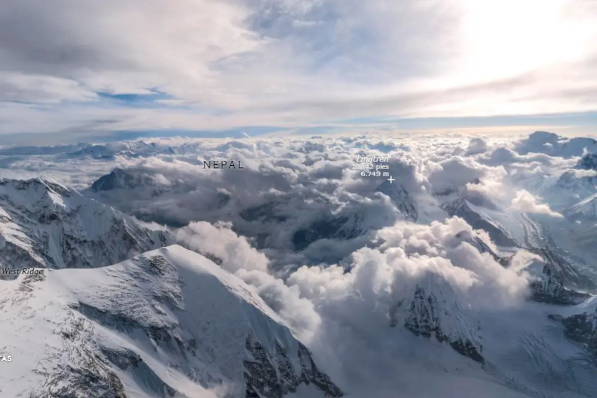 Una expedición digital para ver el monte Everest en 360°