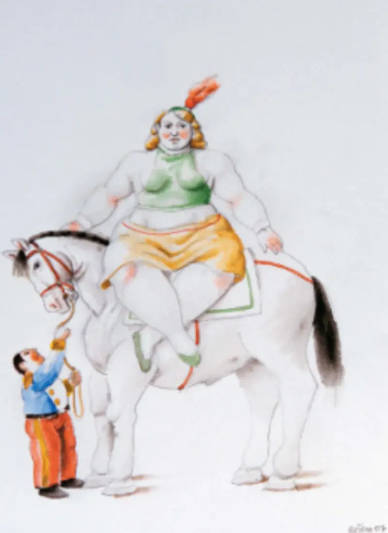 Vea los 46 dibujos exclusivos que hizo botero para diners