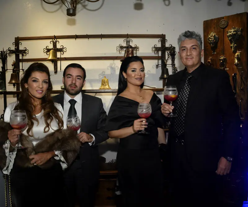 Liliana Silva, Alejandro Rada, Johana Quiroga y Javier Berrio