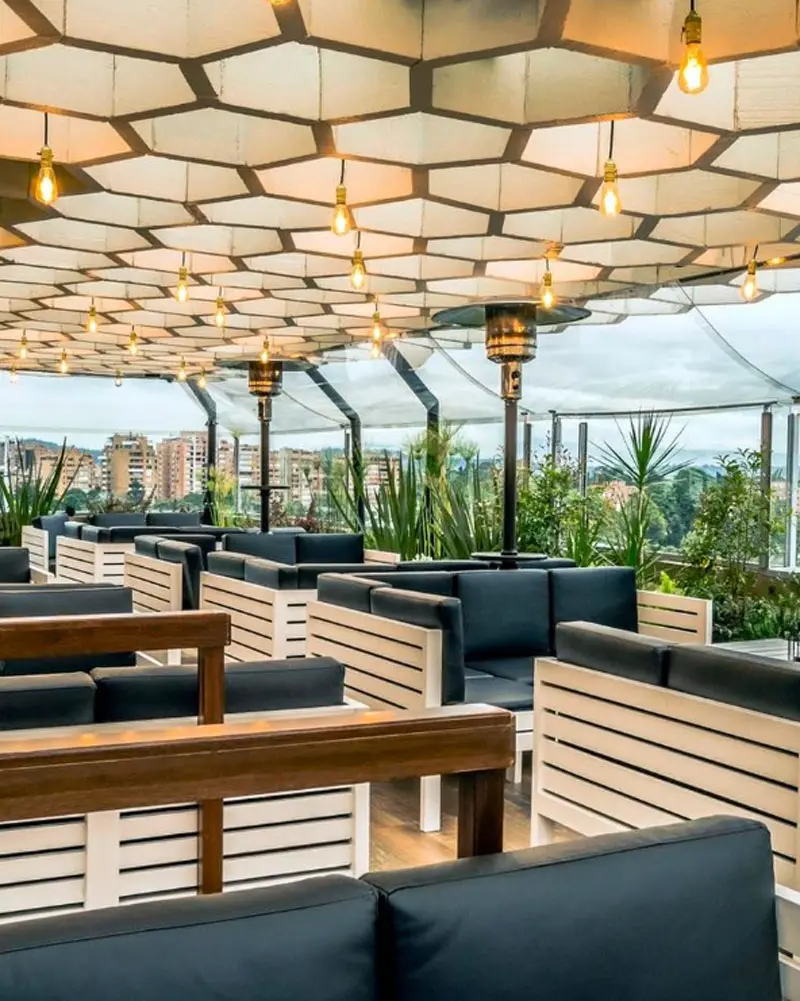 ¿Son estos los mejores rooftop para visitar en Bogotá?