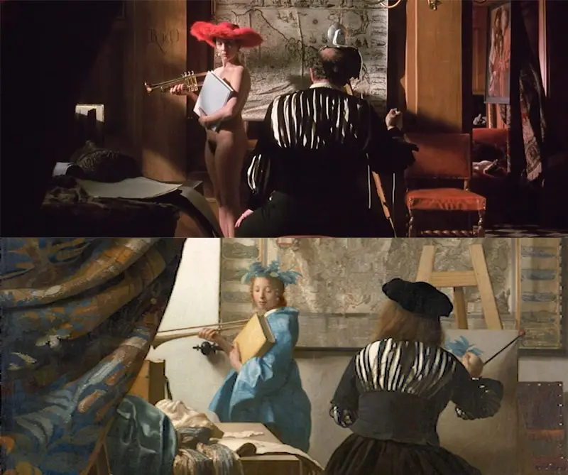 obras de arte en el cine