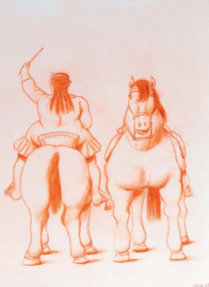 Vea los 46 dibujos exclusivos que hizo botero para diners