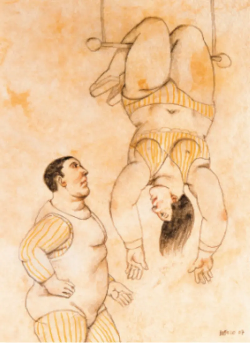 Vea los 46 dibujos exclusivos que hizo botero para diners