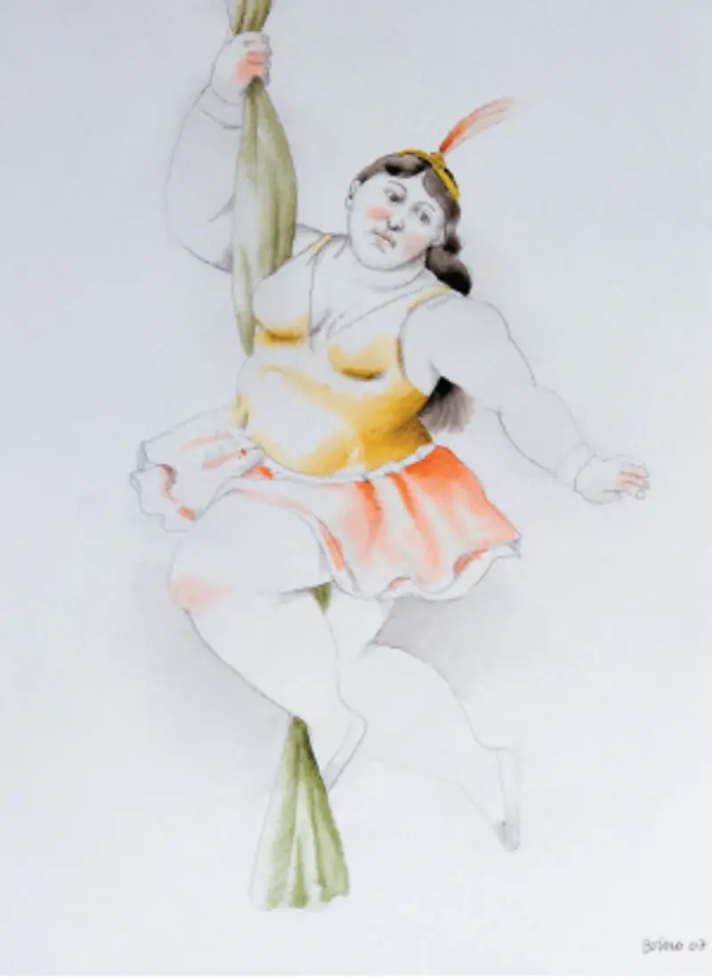 Vea los 46 dibujos exclusivos que hizo botero para diners