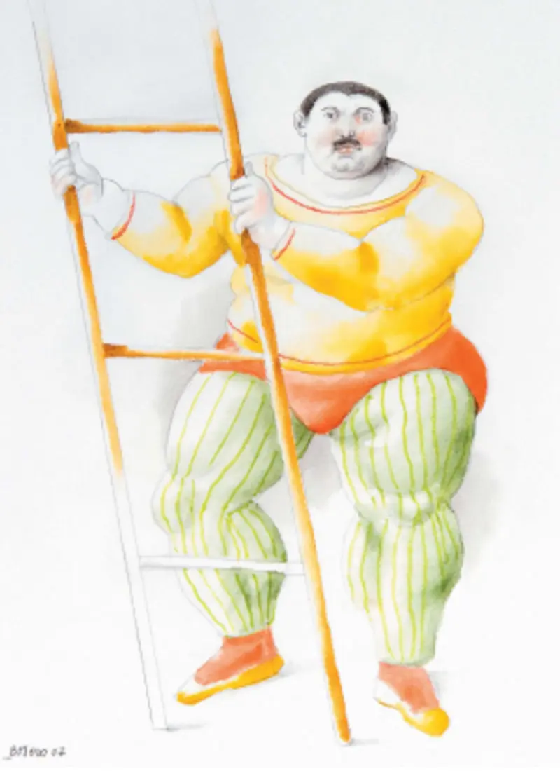 Vea los 46 dibujos exclusivos que hizo botero para diners