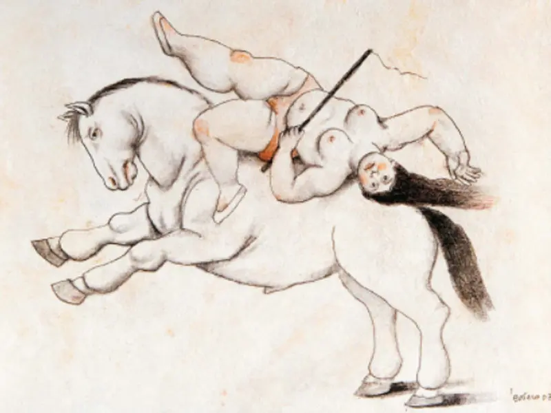 Vea los 46 dibujos exclusivos que hizo botero para diners