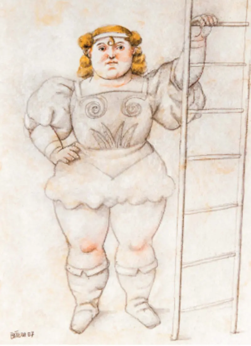 Vea los 46 dibujos exclusivos que hizo botero para diners