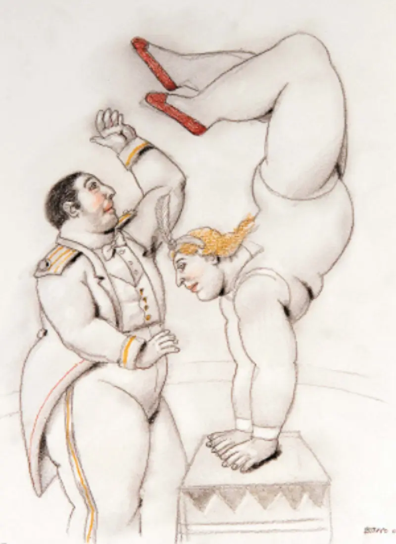 Vea los 46 dibujos exclusivos que hizo botero para diners