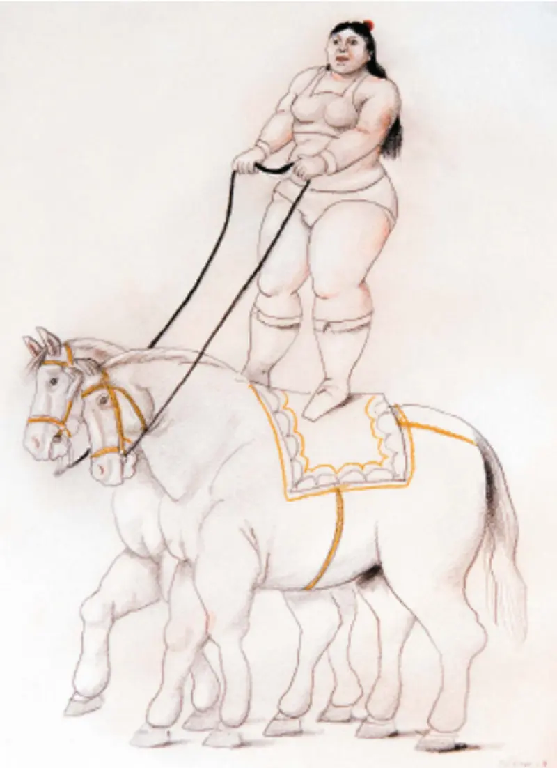 Vea los 46 dibujos exclusivos que hizo botero para diners