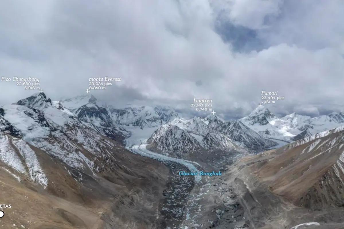 Una expedición digital para ver el monte Everest en 360°