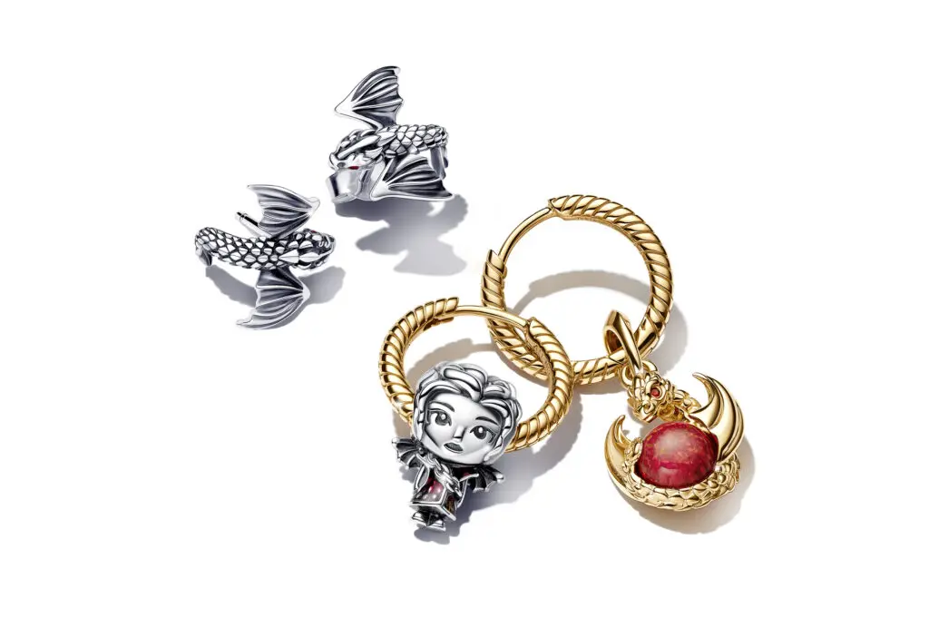 Entre dragones y joyas: pandora y game of thrones se unen para una colección épica