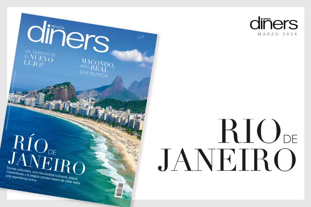 Un viaje sin igual por río de janeiro en la edición de abril de la revista diners 
