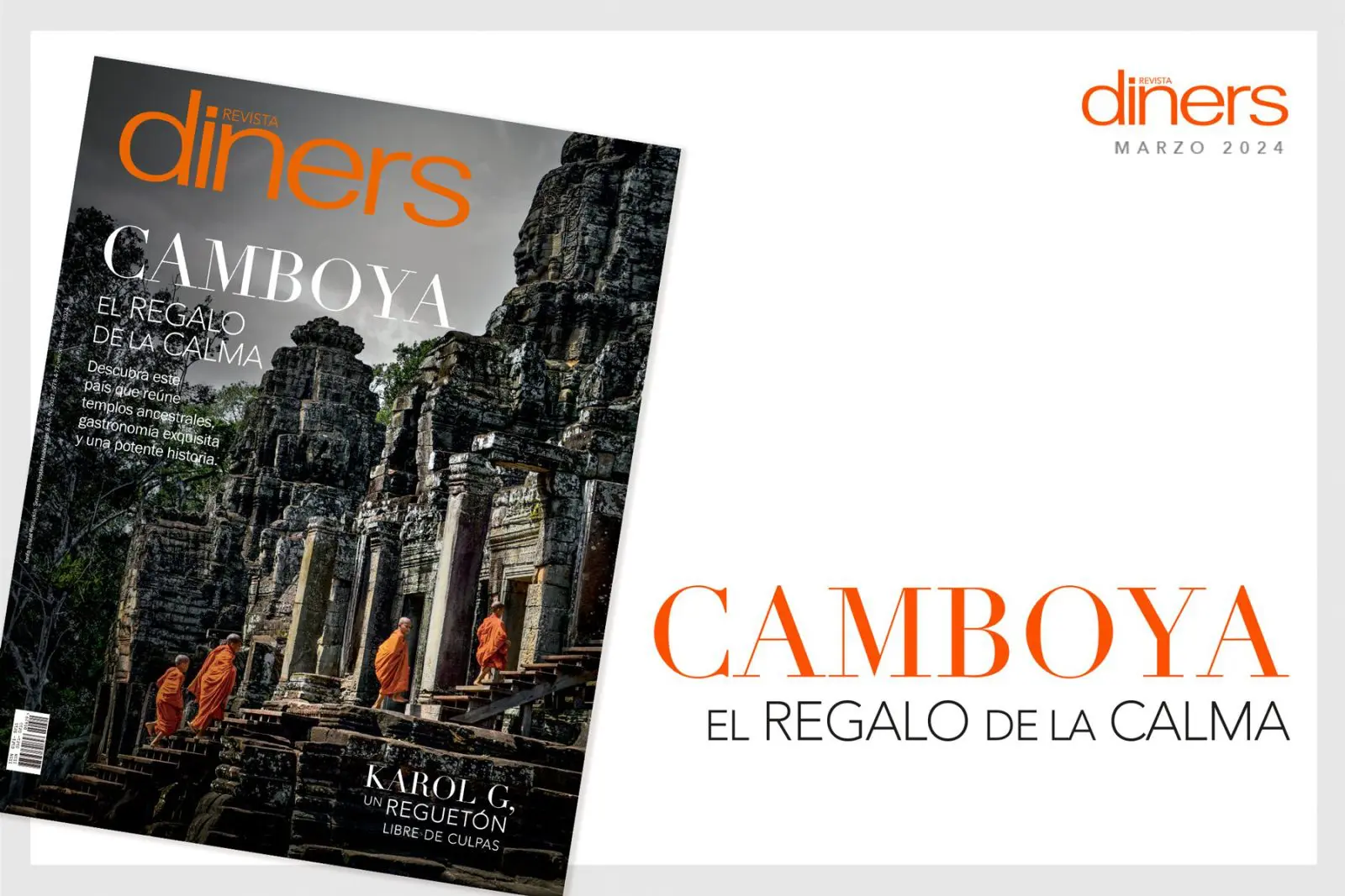 Revista diners en marzo portada edición