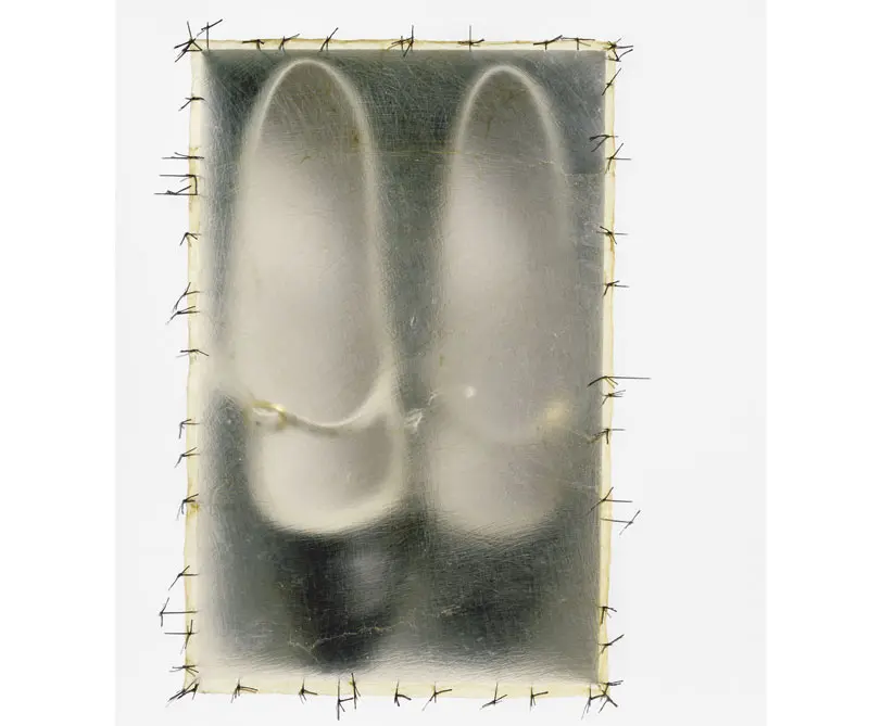 Delcy morelos, Eva. Acrílico sobre yute (2012).