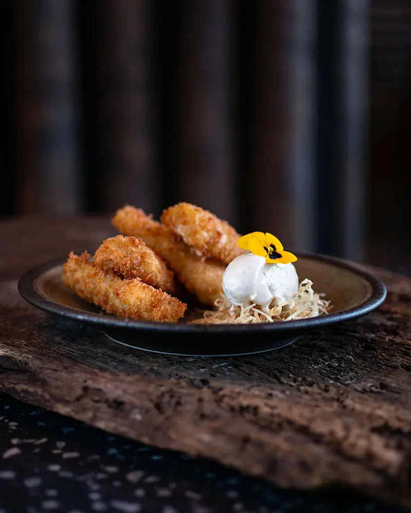 banana tempura