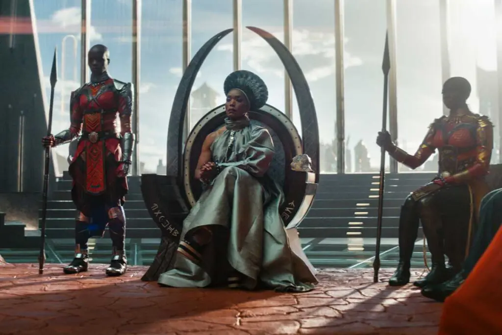 Así fue la alfombra morada de ‘black panther: wakanda por siempre’ en colombia Black panther: wakanda por siempre