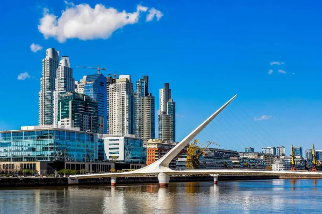 Puente de la mujer buenos aires