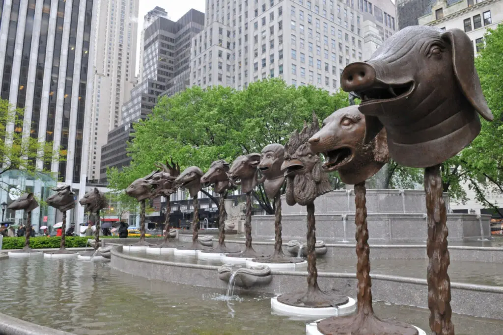 Cabezas del Zodiaco Ai Weiwei