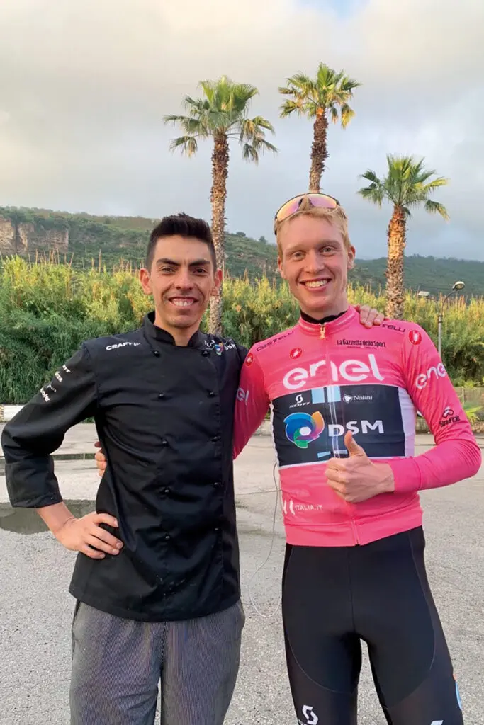 Camilo suárez albarracín: el chef de los ciclistas