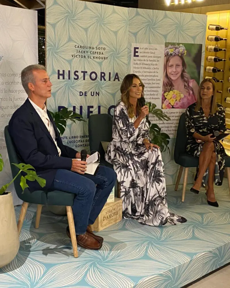 Carolina soto y su familia