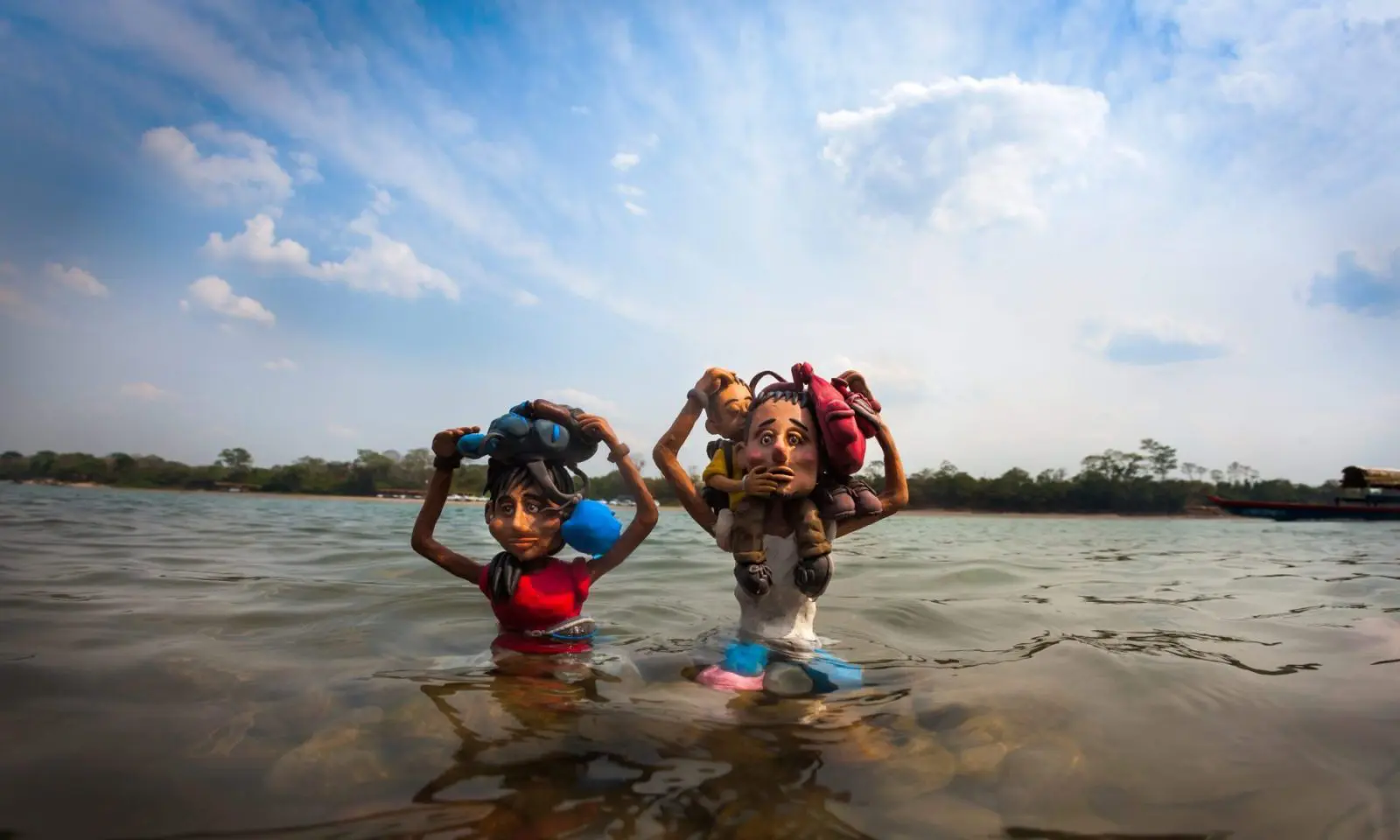 Obra de Se lo explico con plastilina