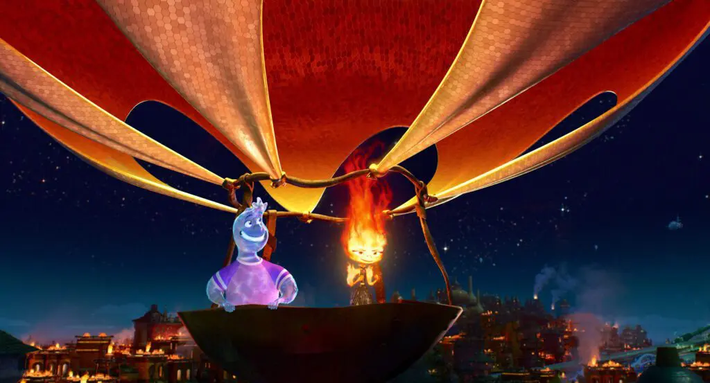 Elementos: la emocionante aventura de disney y pixar que da vida al fuego y el agua