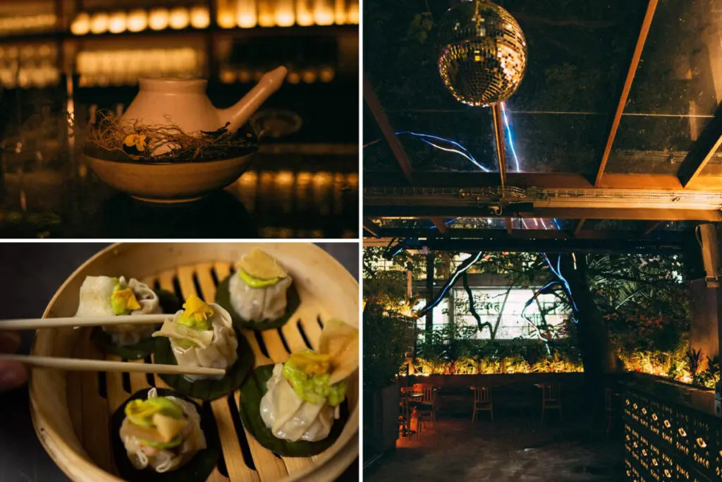 Egua, el nuevo gastrobar en bogotá atravesado por un árbol que sangra Egua arquitectura