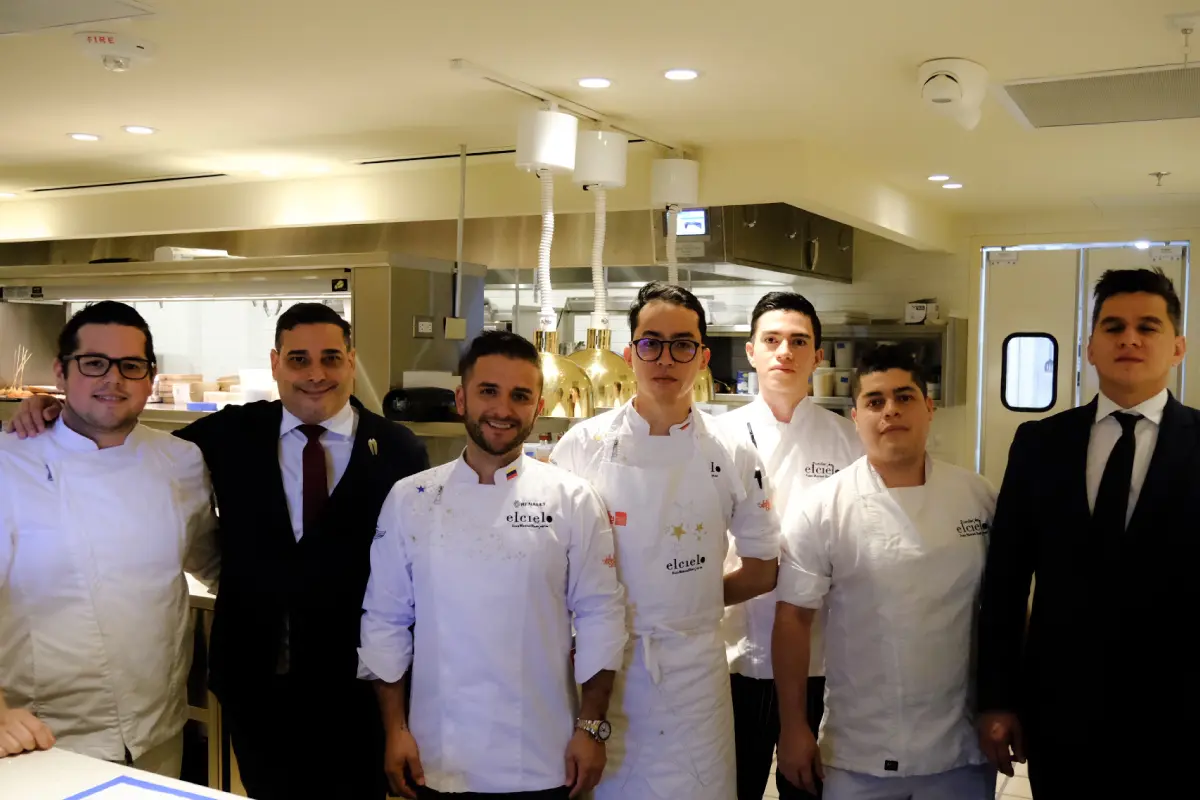 Restaurante El Cielo ganó su tercera estrella Michelin Equipo El Cielo