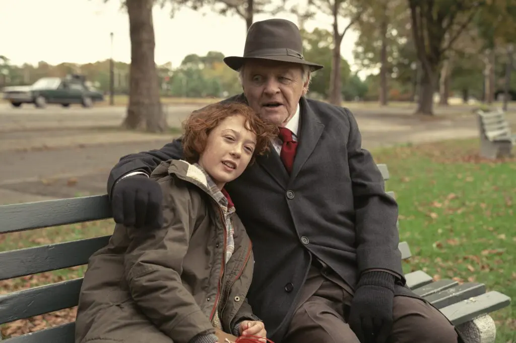 Anne hathaway y anthony hopkins se unen en el tiempo del armagedón El tiempo del armagedón anthony hopkins