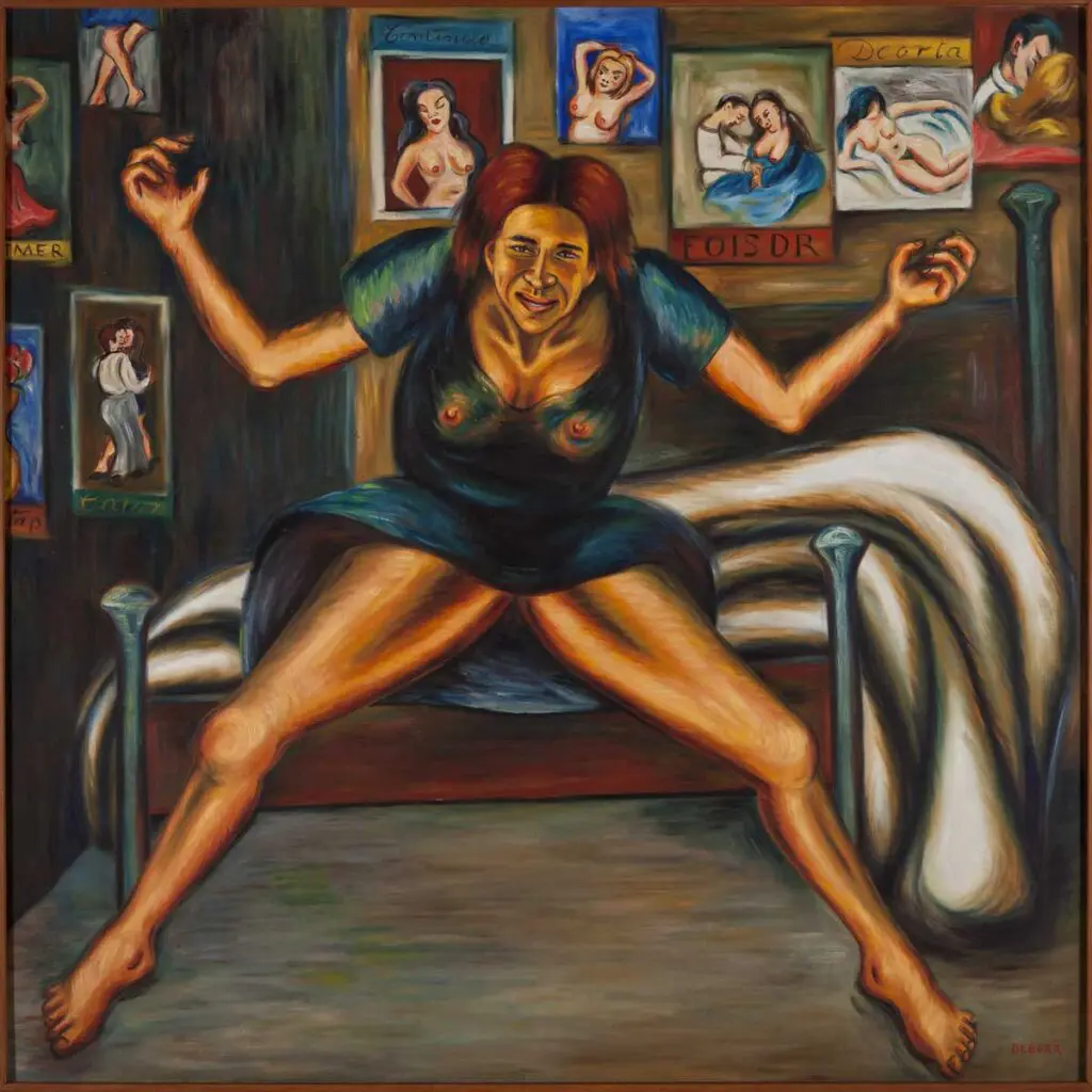 Débora arango y su denuncia social en el museo de arte moderno de medellín Esquizofrenia en la carcel