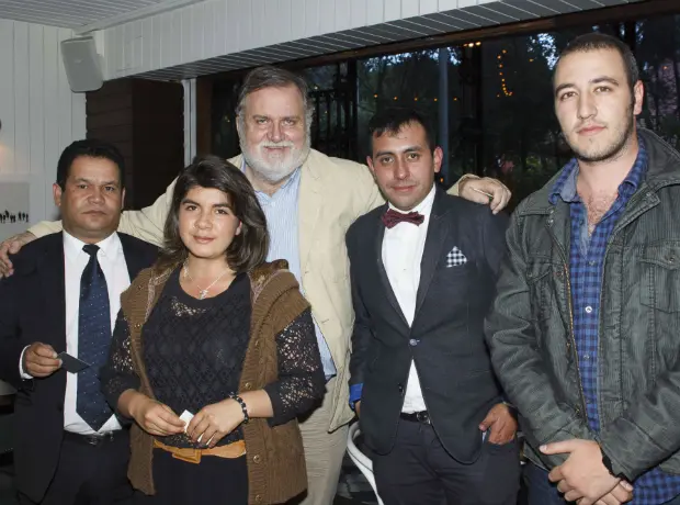 Juan Camilo Valencia, Nairym Benitez, Jorge Coderch Mitjans y Alberto Constain.