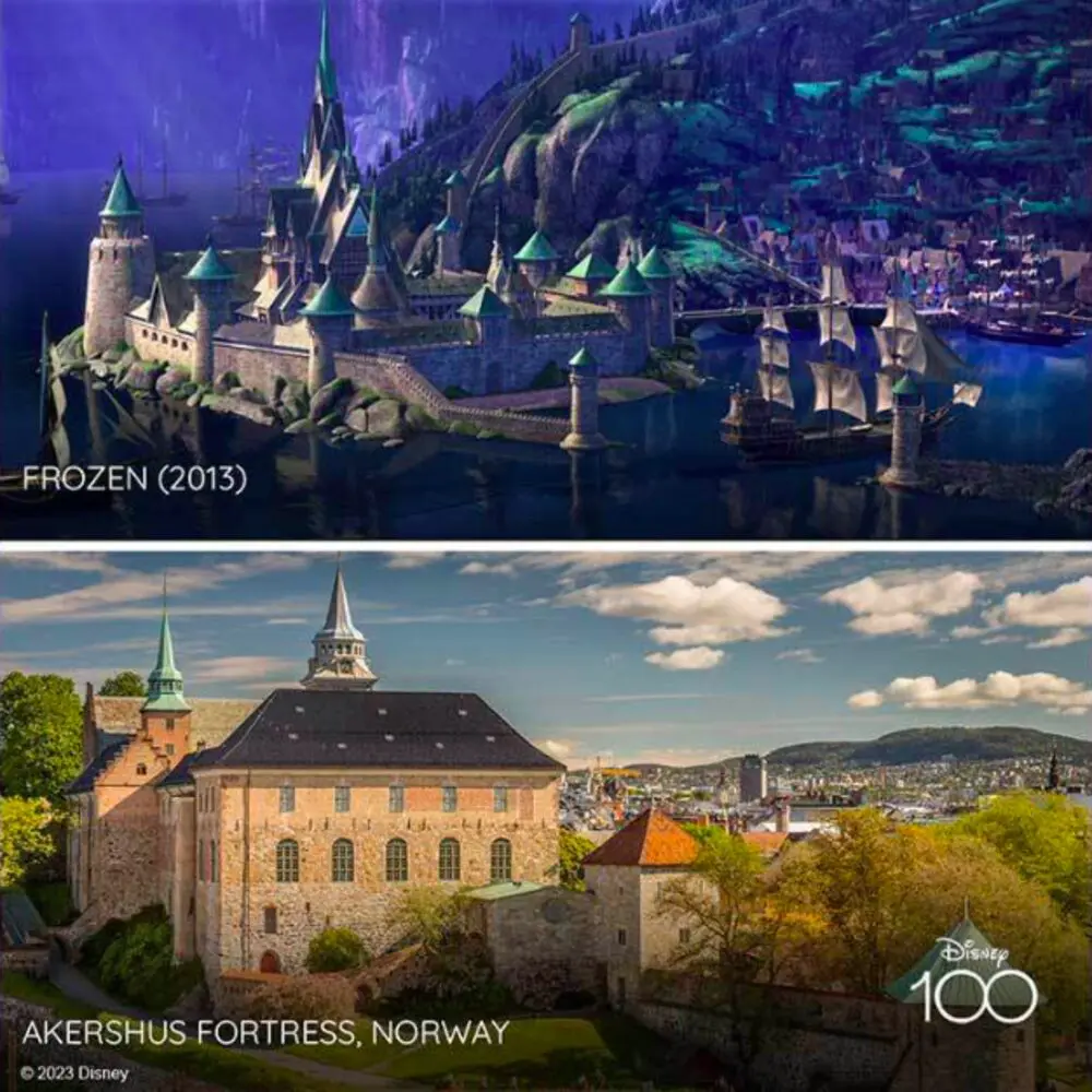 10 lugares del mundo real que inspiraron películas de disney Lugares de disney en la vida real