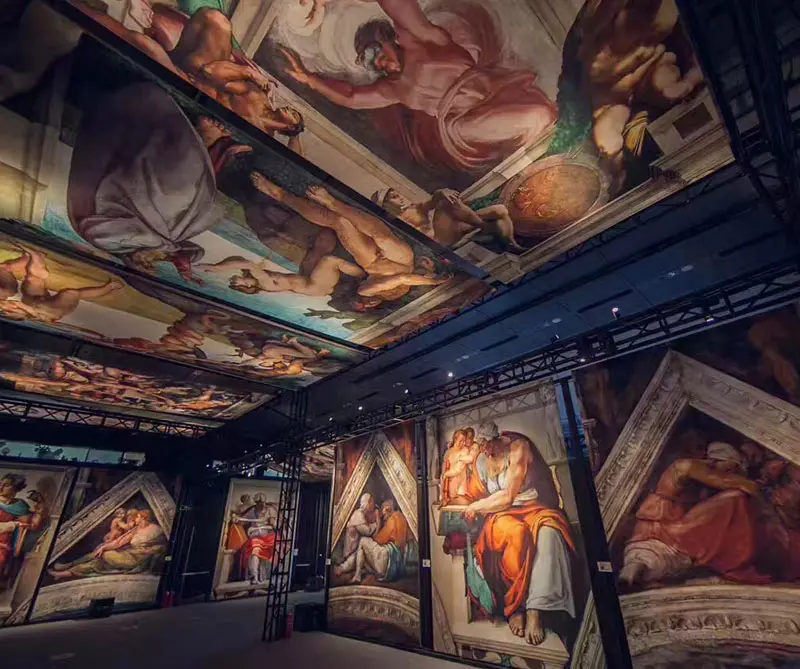 La exposición de la capilla sixtina en bogotá: “ni siquiera el papa la ha visto tan cerca” La exposición de la capilla sixtina en bogotá: “ni siquiera el papa la ha visto tan cerca”