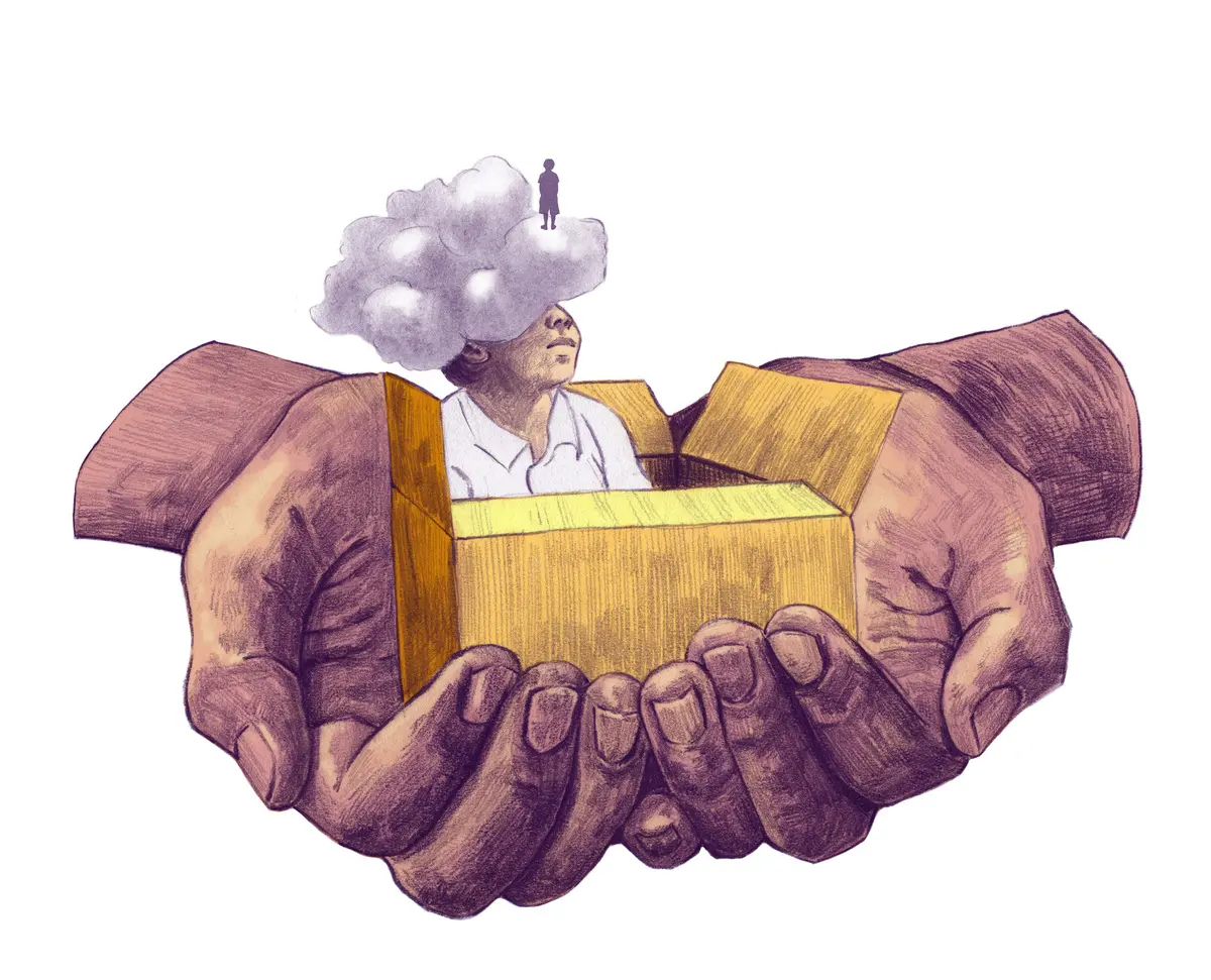 Ilustración espectro autista