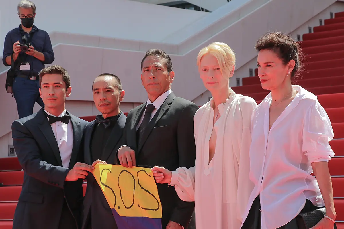 “Estar aquí es una utopía”: Juan Pablo Urrego desde el Festival de Cannes Memoria Colombia