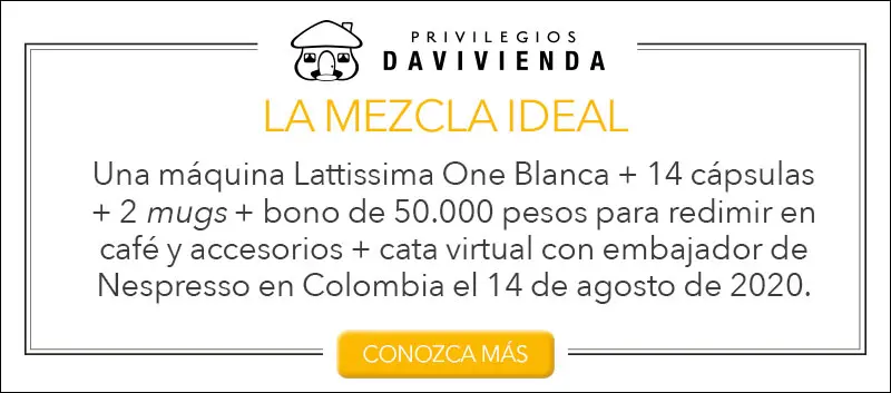 2 máquinas de Nespresso que le facilitan la vida en casa