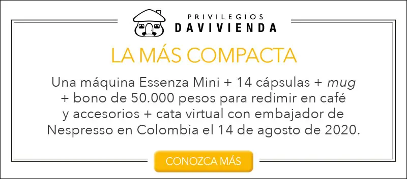 2 máquinas de Nespresso que le facilitan la vida en casa