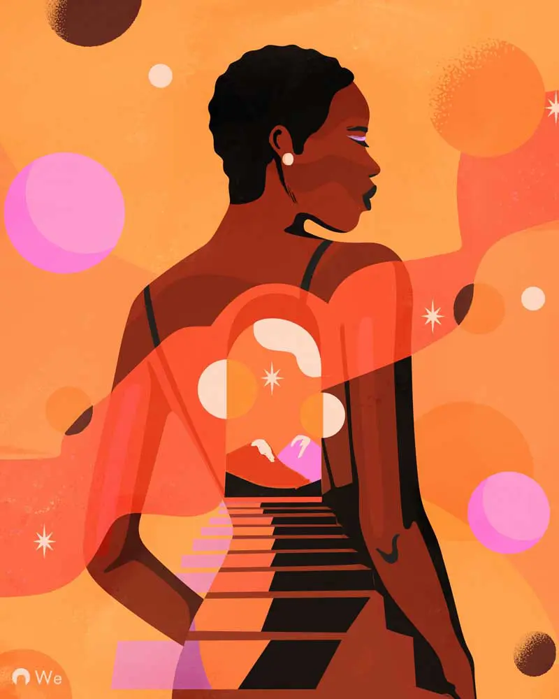 Seis artistas colombianas que triunfan en NFT Women's entrance, Kelly Llanos.