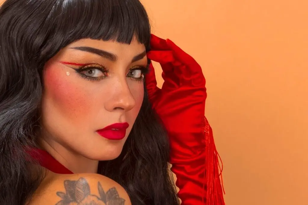 La cantante bogotana la ramona.