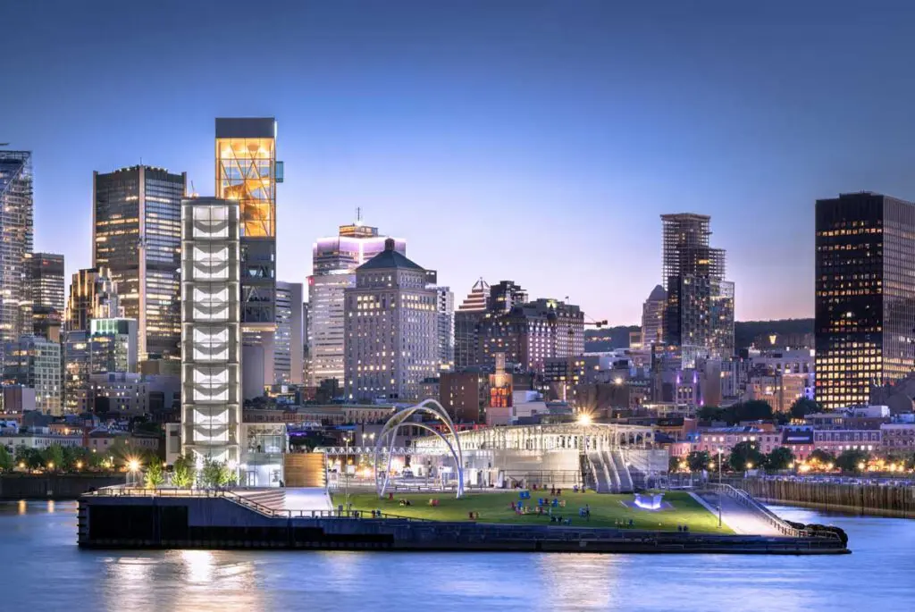 Montreal, un recorrido otoñal en canadá Montreal de noche