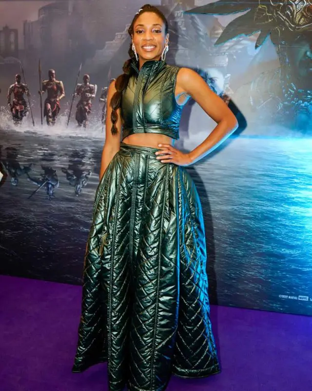 Así fue la alfombra morada de ‘Black Panther: Wakanda por siempre’ en Colombia