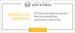 Cocina francesa y otras tres experiencias con Privilegios Davivienda