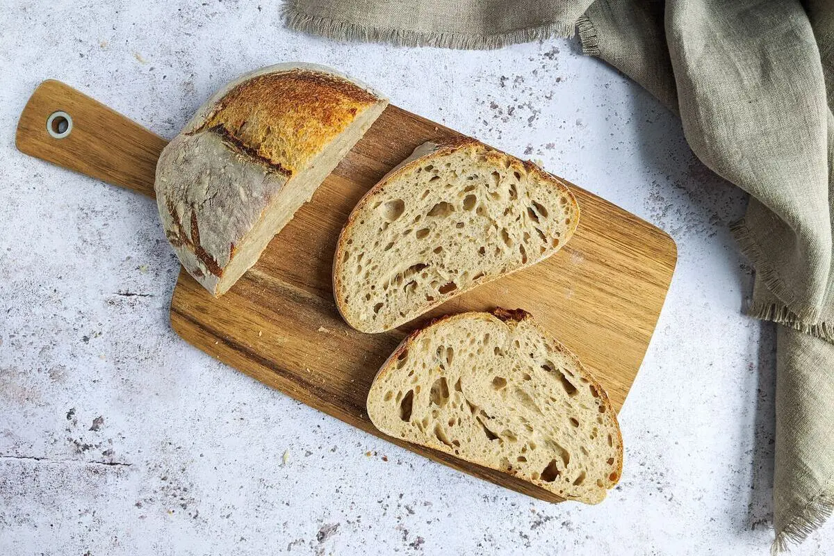 Pan de masa madre