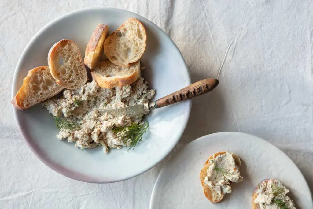 Paté de trucha ahumada