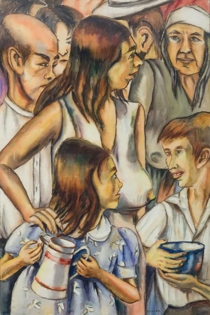 Débora arango y su denuncia social en el museo de arte moderno de medellín Patrimonio pintura débora arango