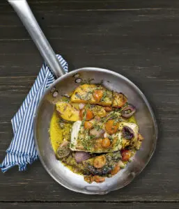 Palmitos, pescado blanco y un postre: recetas para preparar en Amor y Amistad Pescado Receta