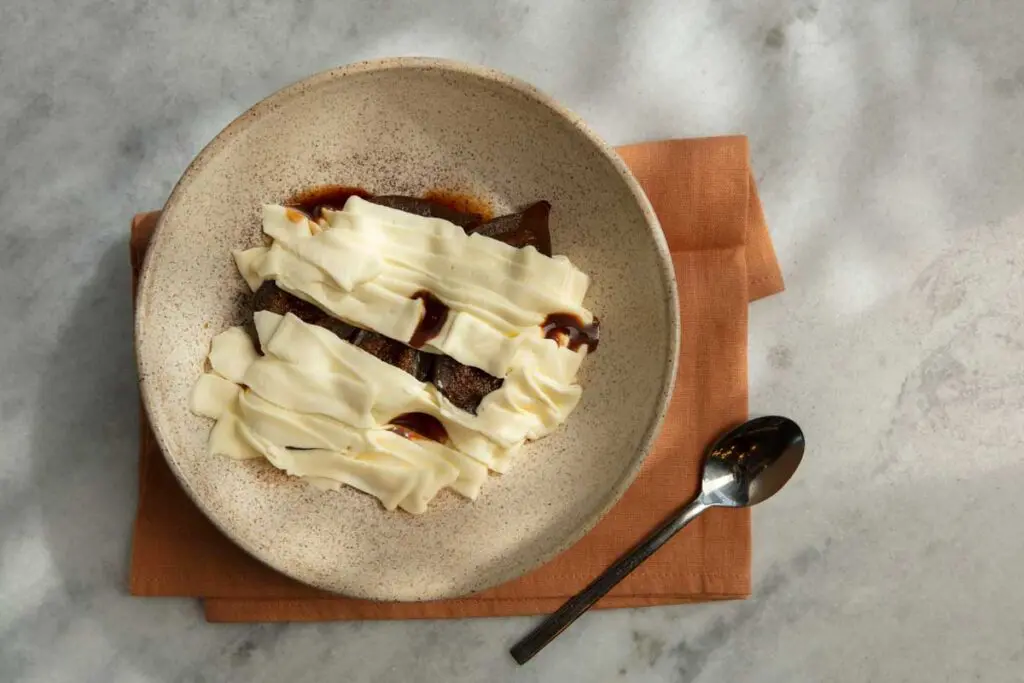 Receta de postre de brevas y cremas