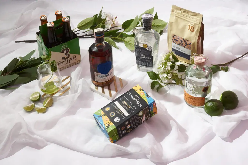 Destilados, fermentos, colombianos