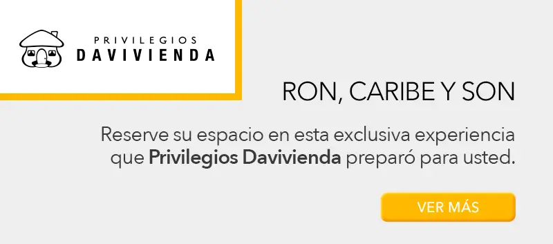 ruta de ron privilegios davivienda