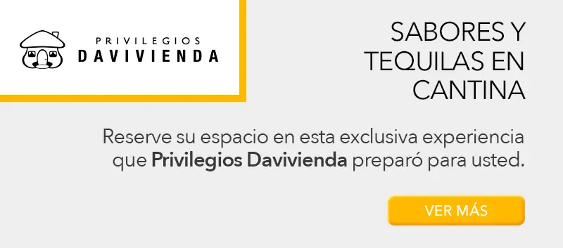 Cantina y punto ruta privilegios davivienda